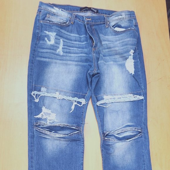 Mens - Rustic Dime Taper Fit Jeans - Picture 1 of 10
